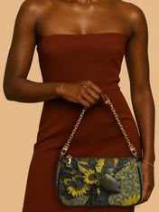 Sunflower Radiance Classic Zip Pochette QR0HH136