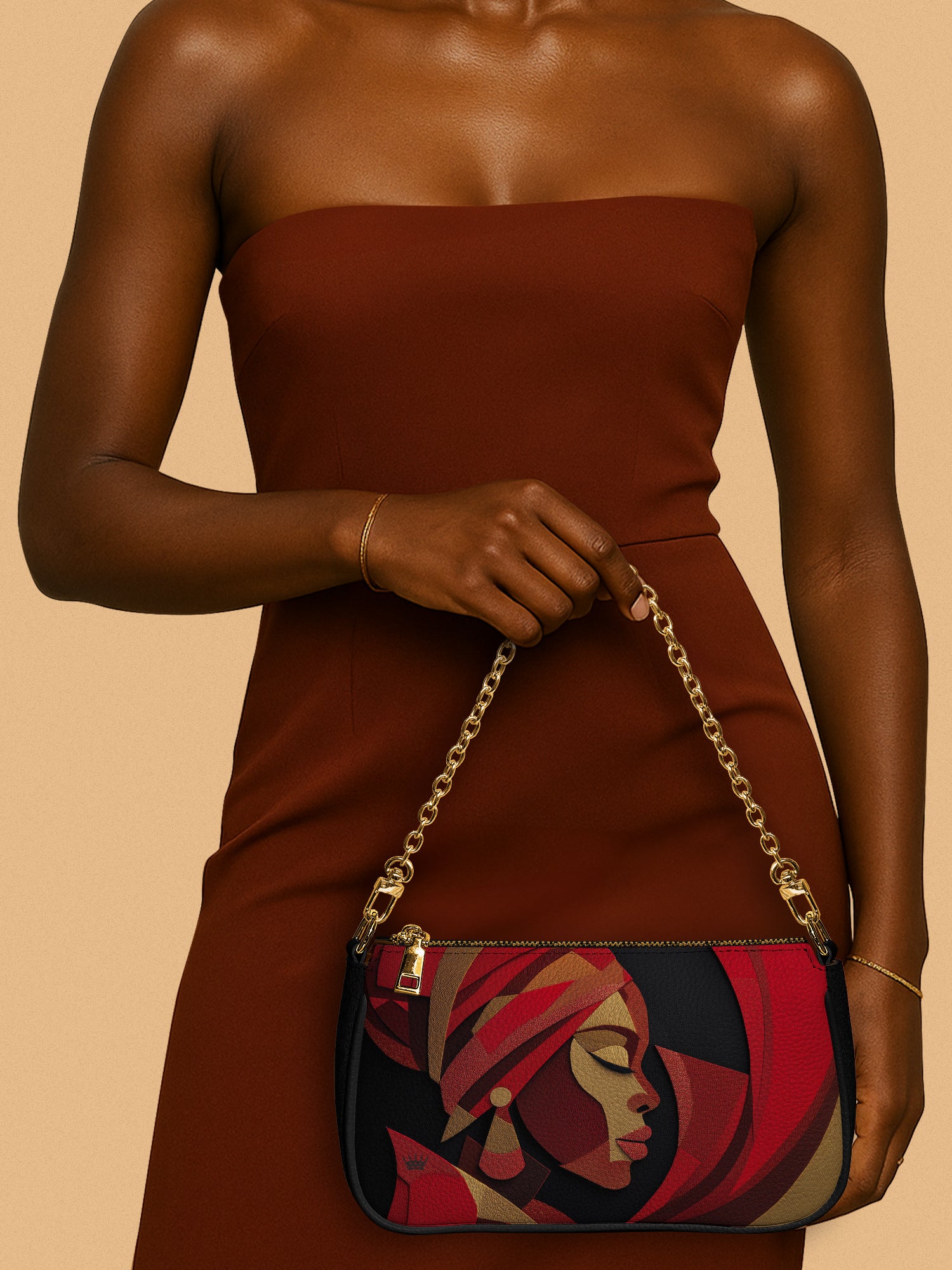 Amber Grace Classic Zip Pochette QR0XD371