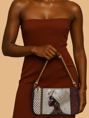 Ivory Luxe Classic Zip Pochette QR0XD582