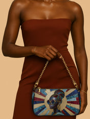 Stained Glass Diva Classic Zip Pochette QR0XD423