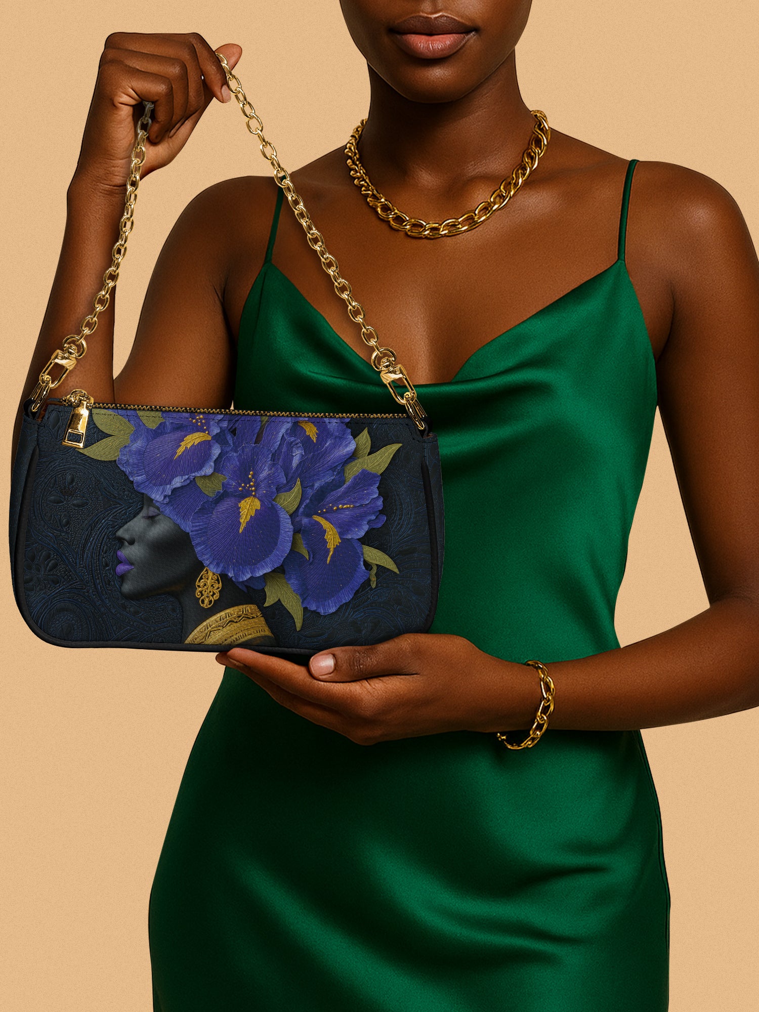 Iris Crown Classic Zip Pochette QR0XD345