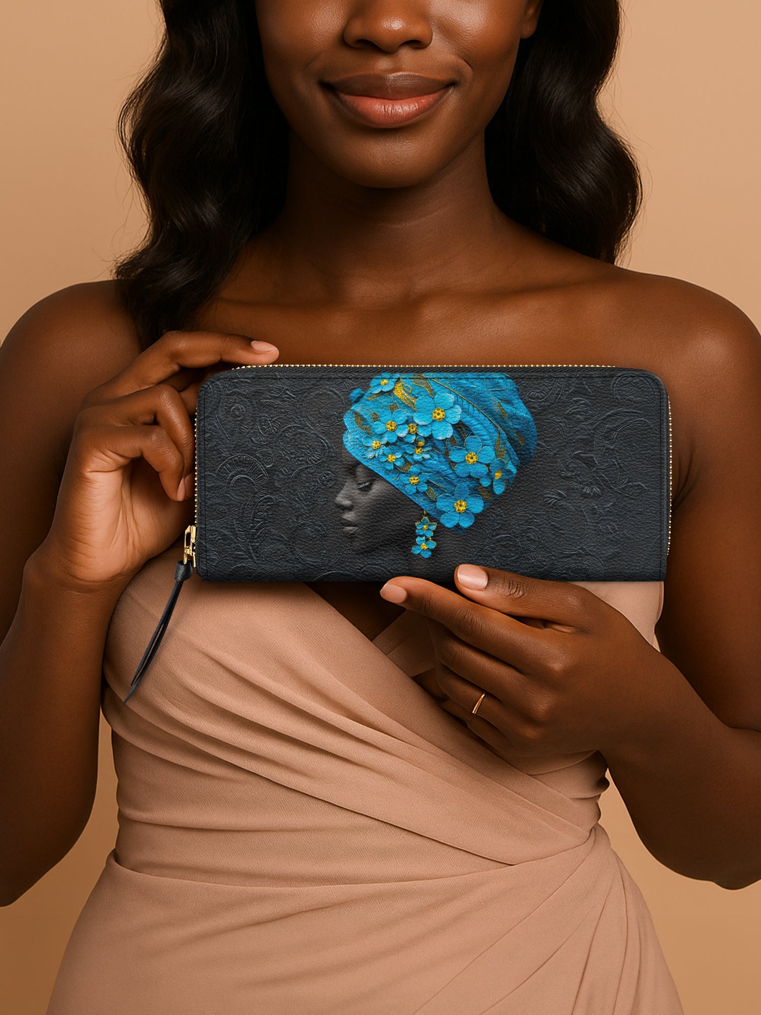 Myosotis Blossom Diva Slimline Zippy Wallet QR0XD351