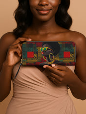 Golden Aura Slimline Zippy Wallet QR0XD388