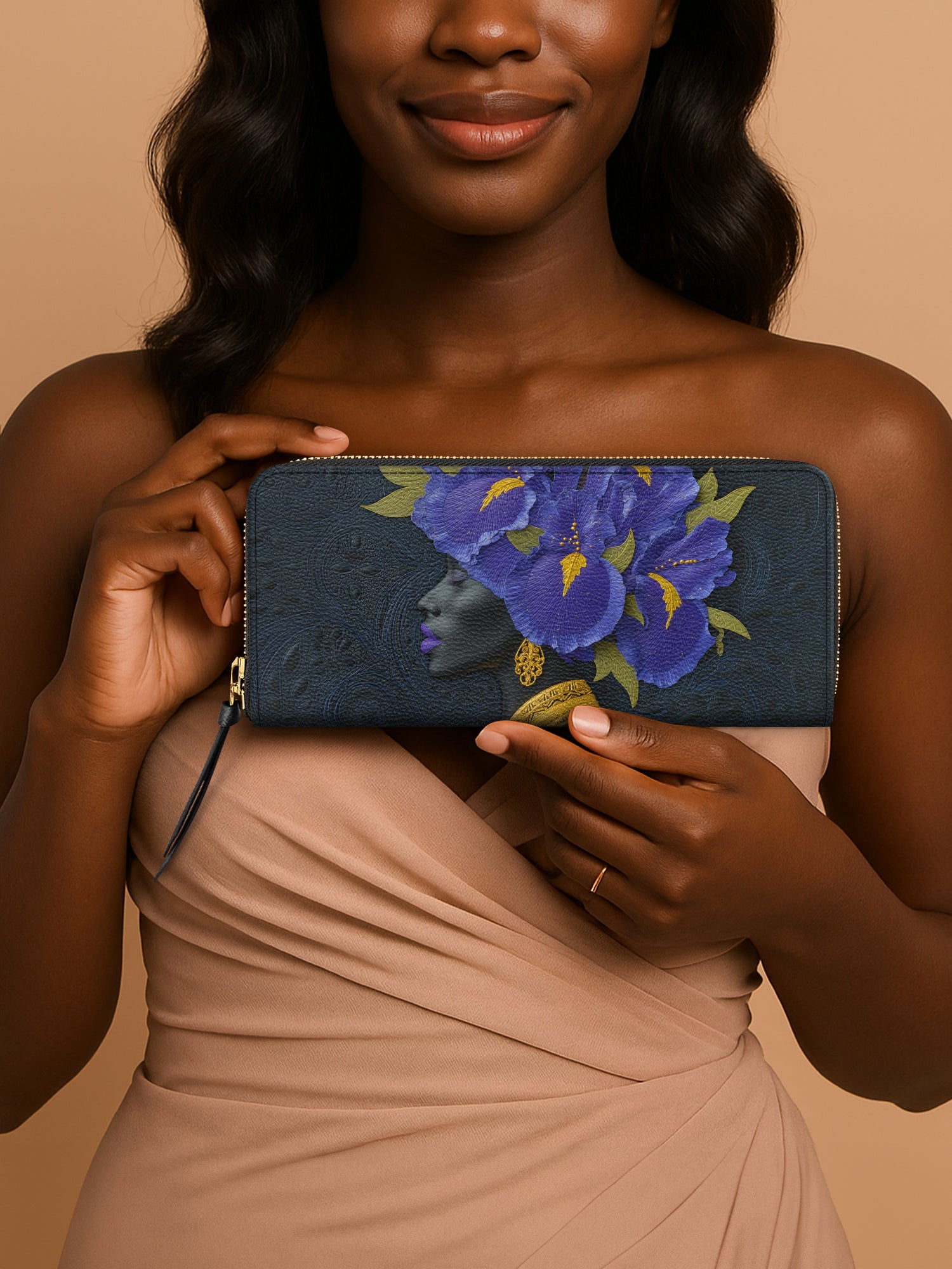 Iris Crown Slimline Zippy Wallet QR0XD353