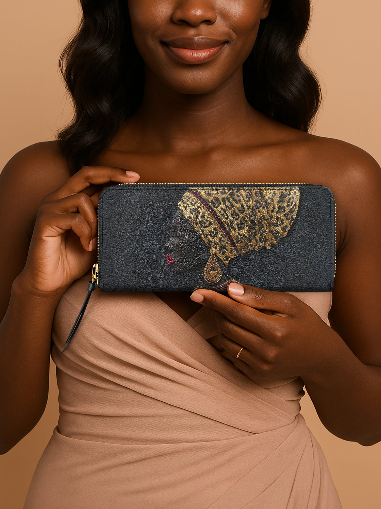 Akila Roots Slimline Zippy Wallet QR0XD479