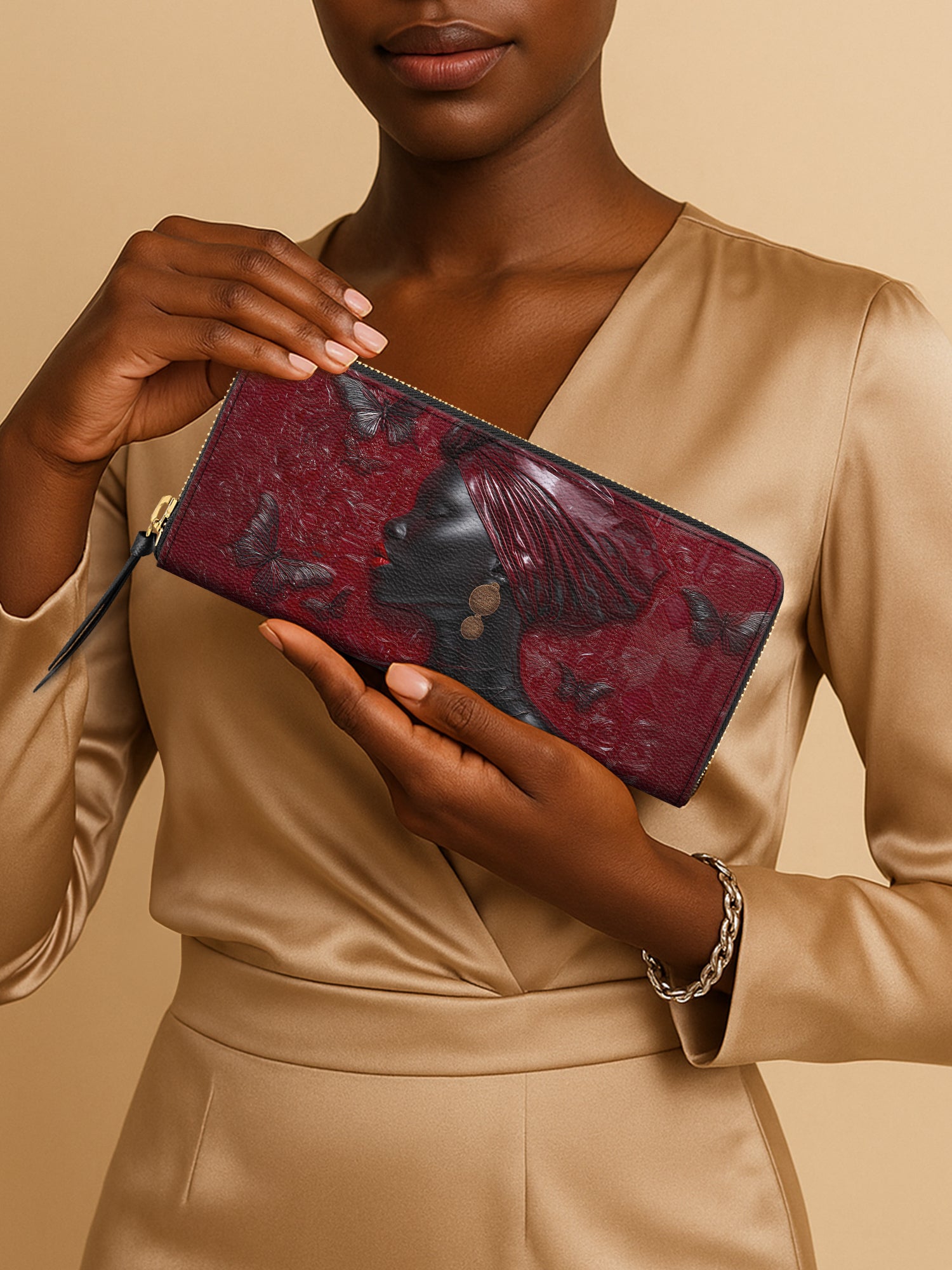 Aurora Monarch Slimline Zippy Wallet QR0XD501