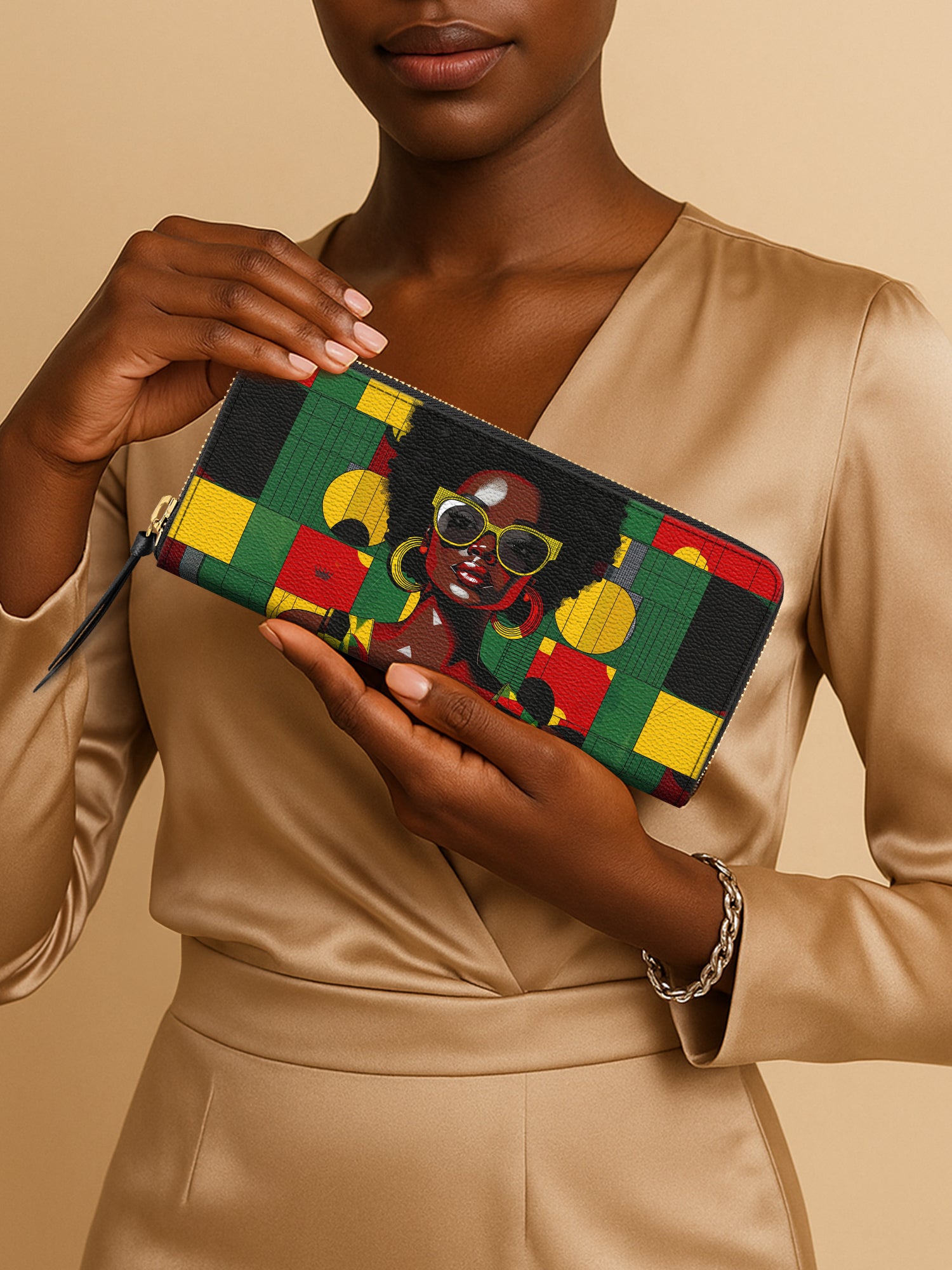 Fierce Glow Slimline Zippy Wallet QR0XD386