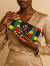 Fierce Glow Slimline Zippy Wallet QR0XD386