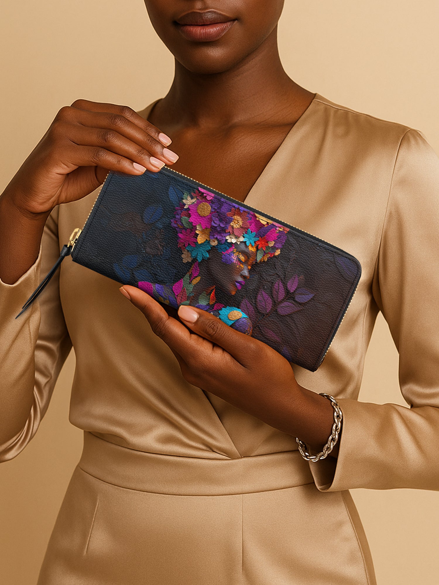 Rose Essence Slimline Zippy Wallet QR0TD234