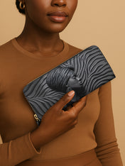 Midnight Crown Slimline Zippy Wallet QR0TV142