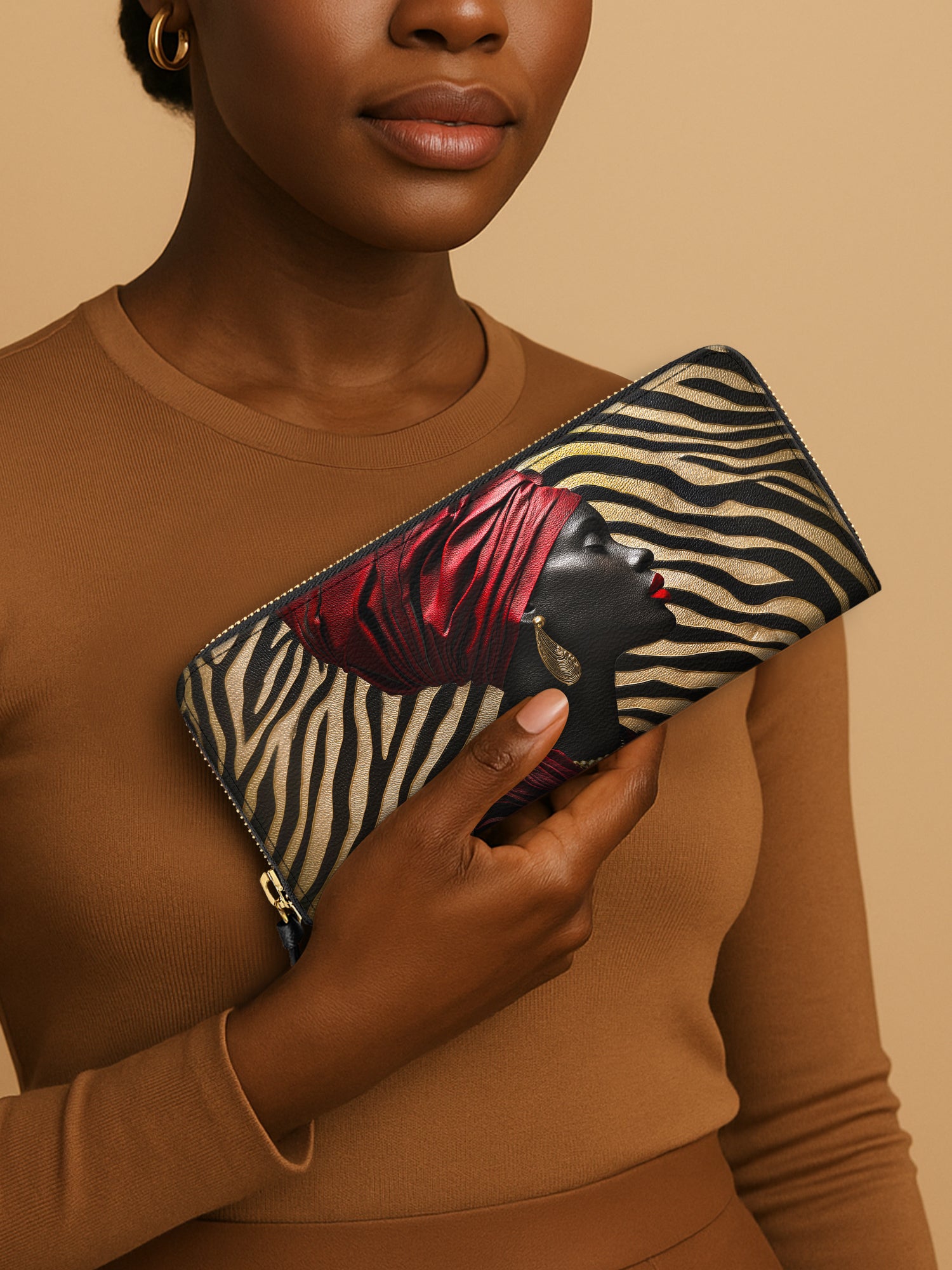 Crimson Reverie Slimline Zippy Wallet QR0TV133