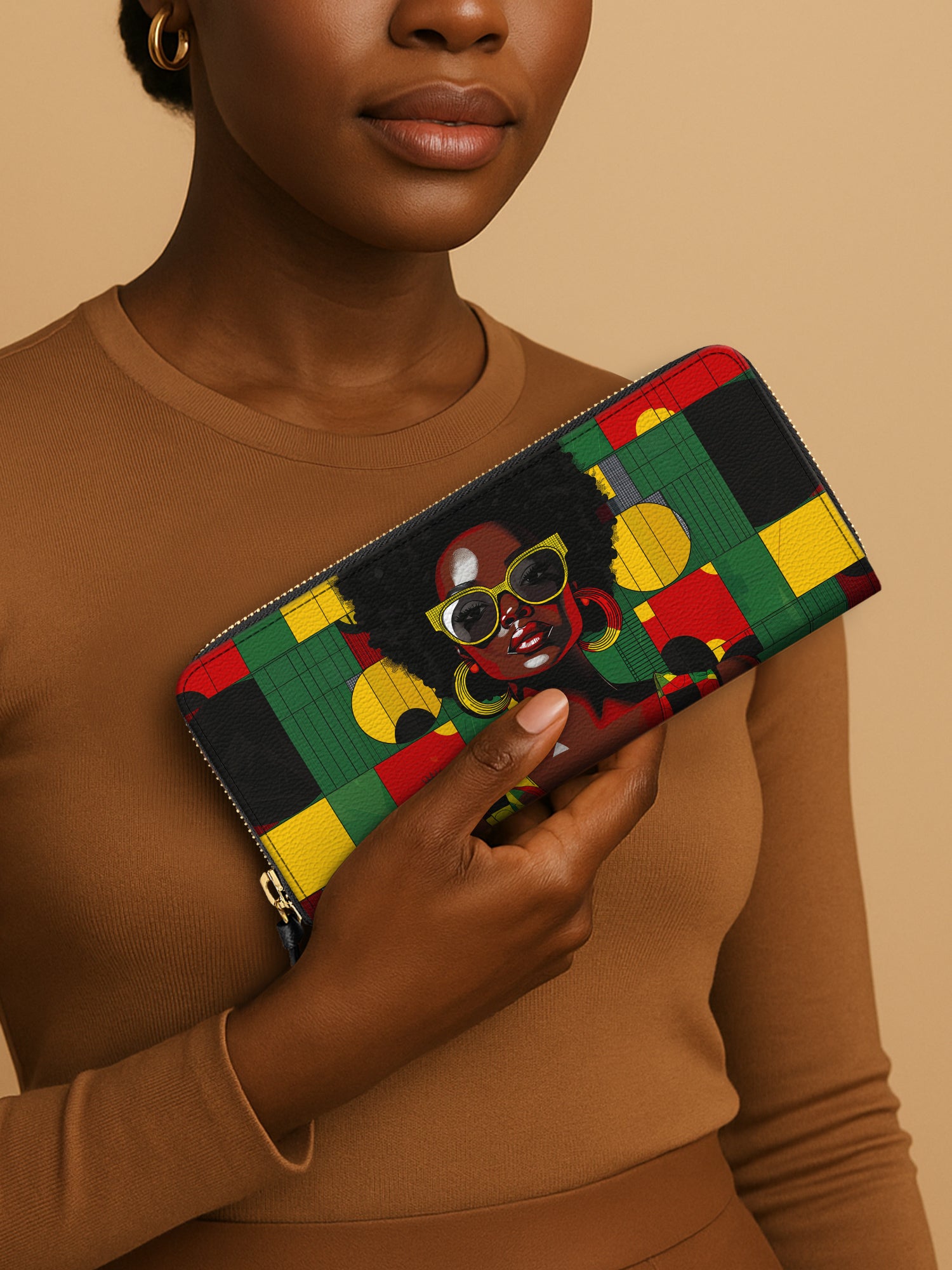 Fierce Glow Slimline Zippy Wallet QR0XD386