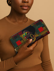 Golden Aura Slimline Zippy Wallet QR0XD388