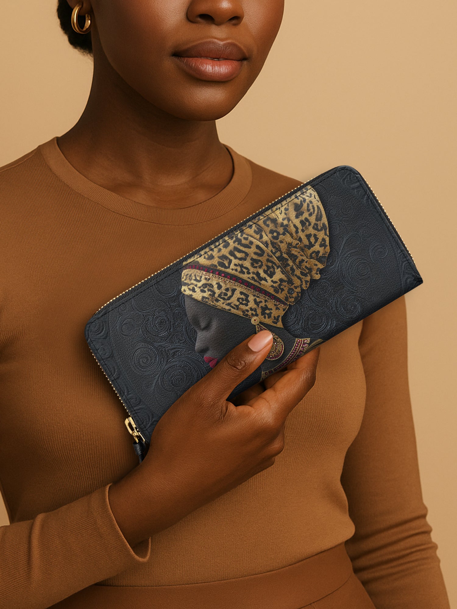 Akila Roots Slimline Zippy Wallet QR0XD479