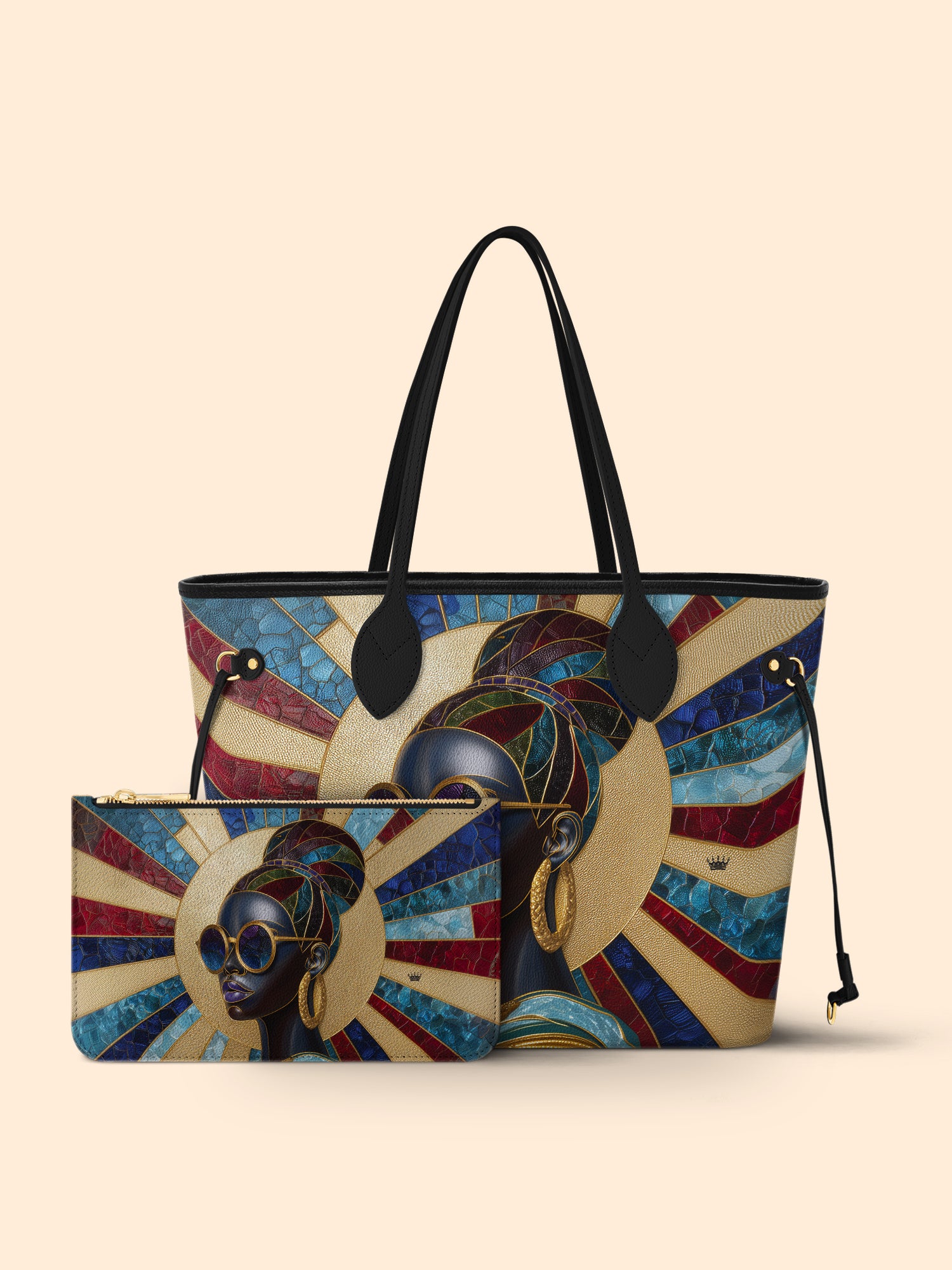 Stained Glass Diva Classic Shopper Tote QR0XD417