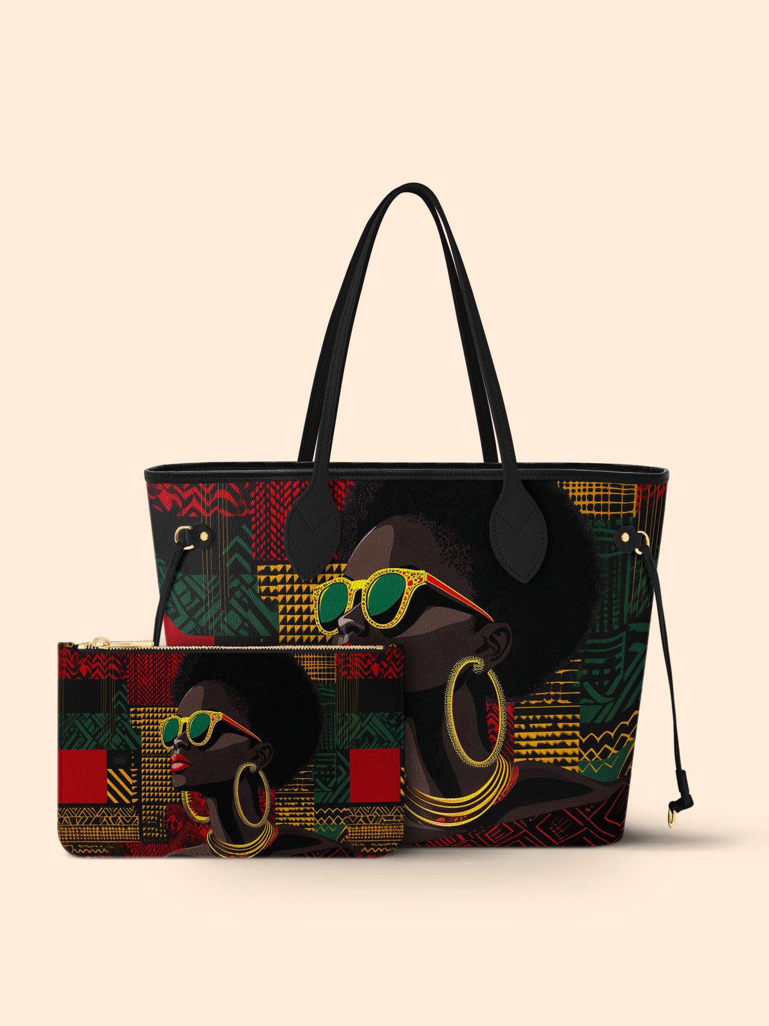 Golden Aura Classic Shopper Tote QR0XD366