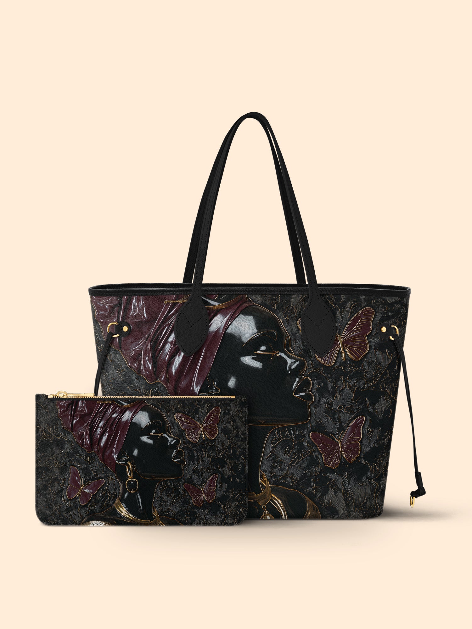 Belle Papillon Classic Shopper Tote QR0XD490