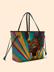 Golden Radiance Classic Shopper Tote QR0XD412