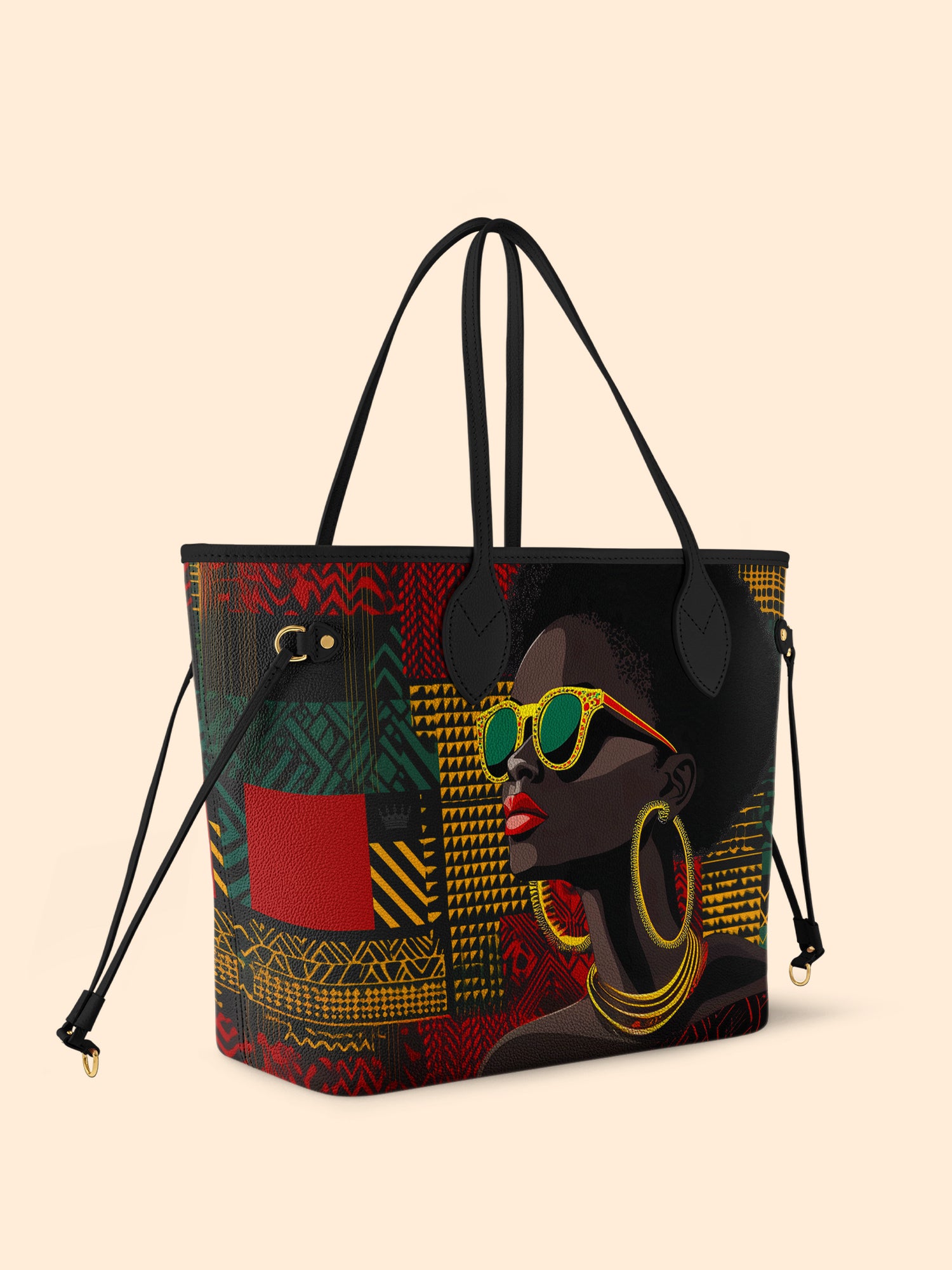 Golden Aura Classic Shopper Tote QR0XD366