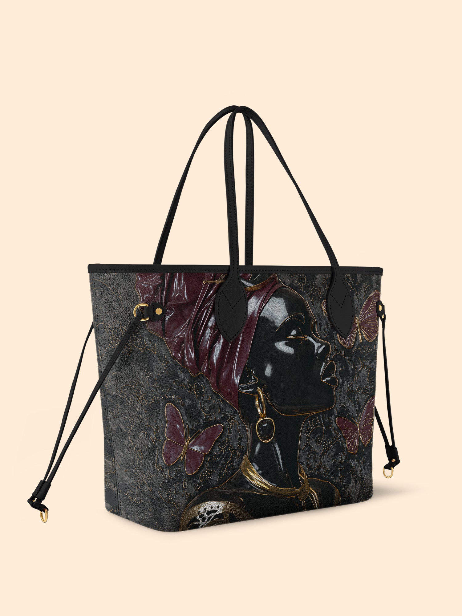 Belle Papillon Classic Shopper Tote QR0XD490