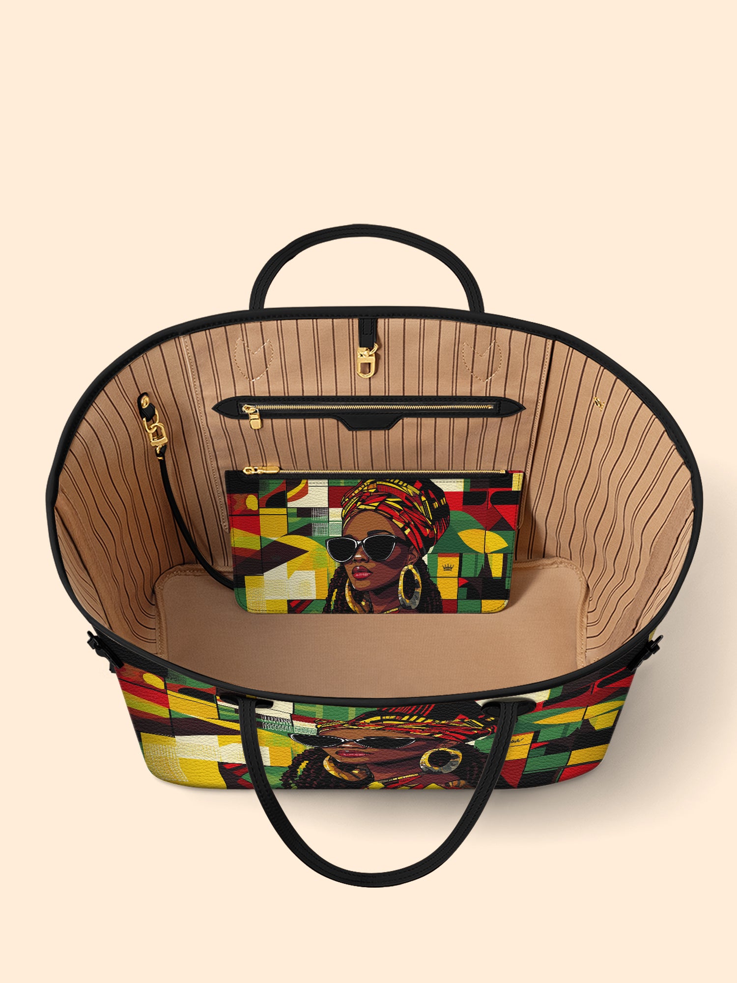 Bold Essence Classic Shopper Tote QR0XD368