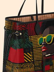 Golden Aura Classic Shopper Tote QR0XD366