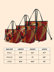 Aurora Flame Classic Shopper Tote QR0XD357