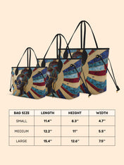 Stained Glass Diva Classic Shopper Tote QR0XD417