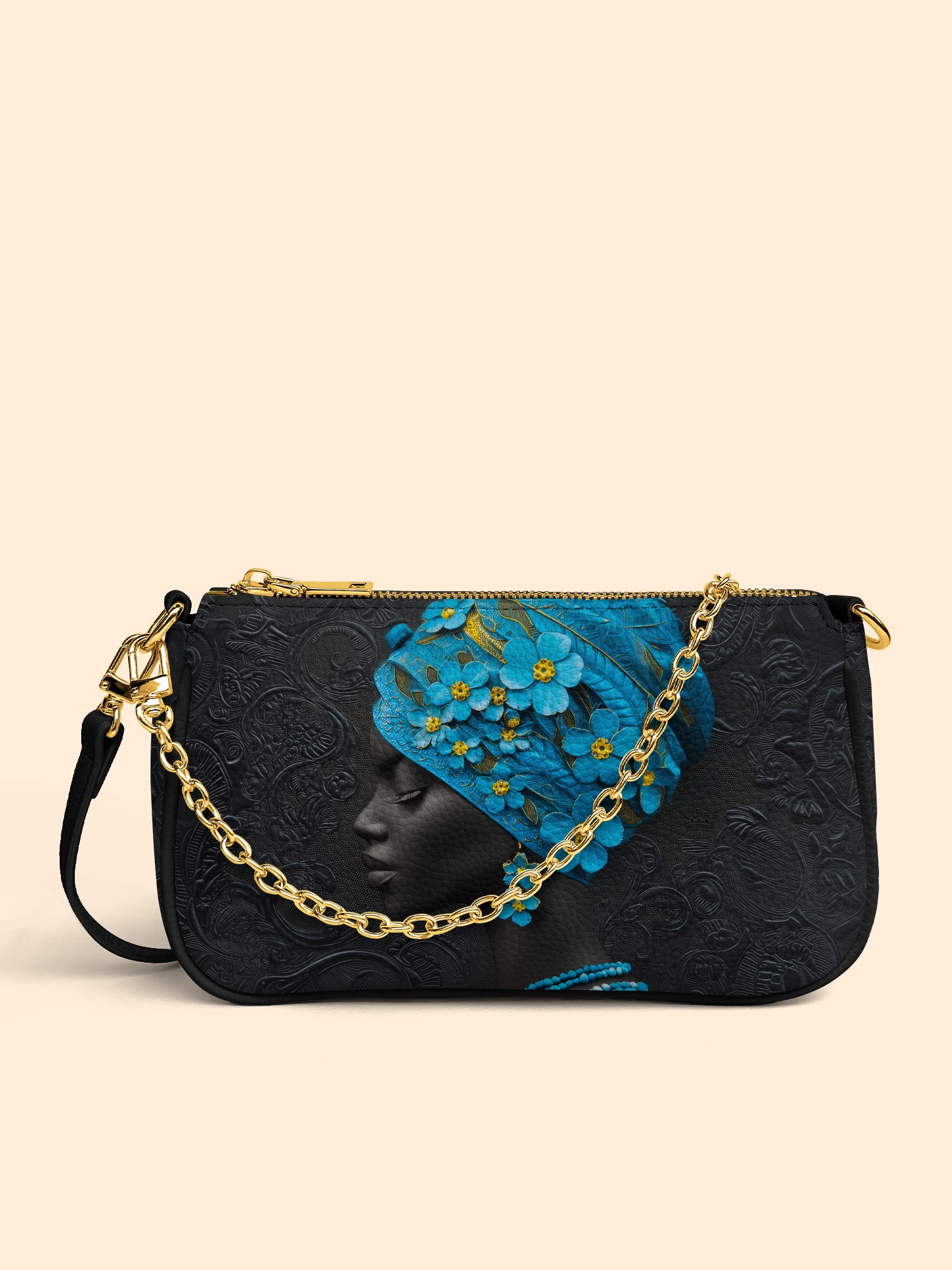 Myosotis Blossom Diva Classic Zip Pochette QR0XD343