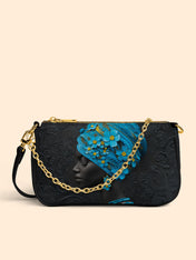 Myosotis Blossom Diva Classic Zip Pochette QR0XD343