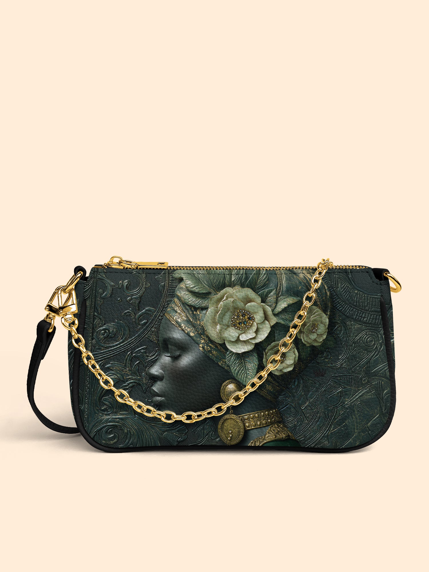 Emerald Cherokee Rose Classic Zip Pochette QR0XD341