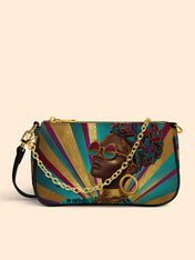 Golden Radiance Classic Zip Pochette QR0XD418