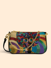 Afro Luxe Spiral Classic Zip Pochette QR0XD419