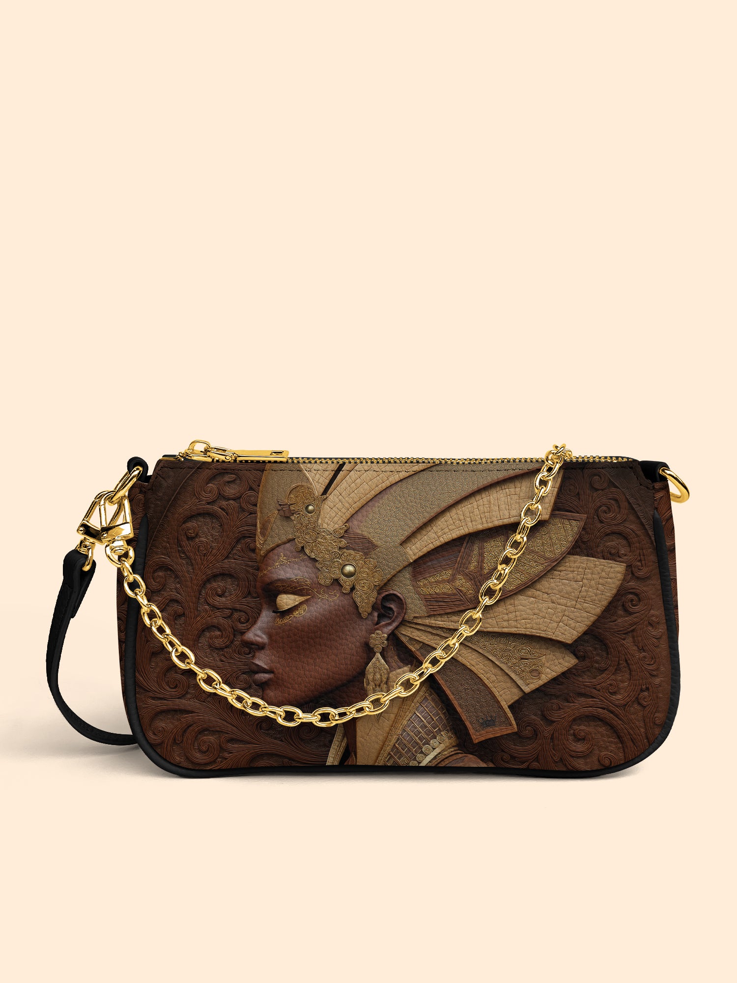 Briar Gold Classic Zip Pochette QR0XD400