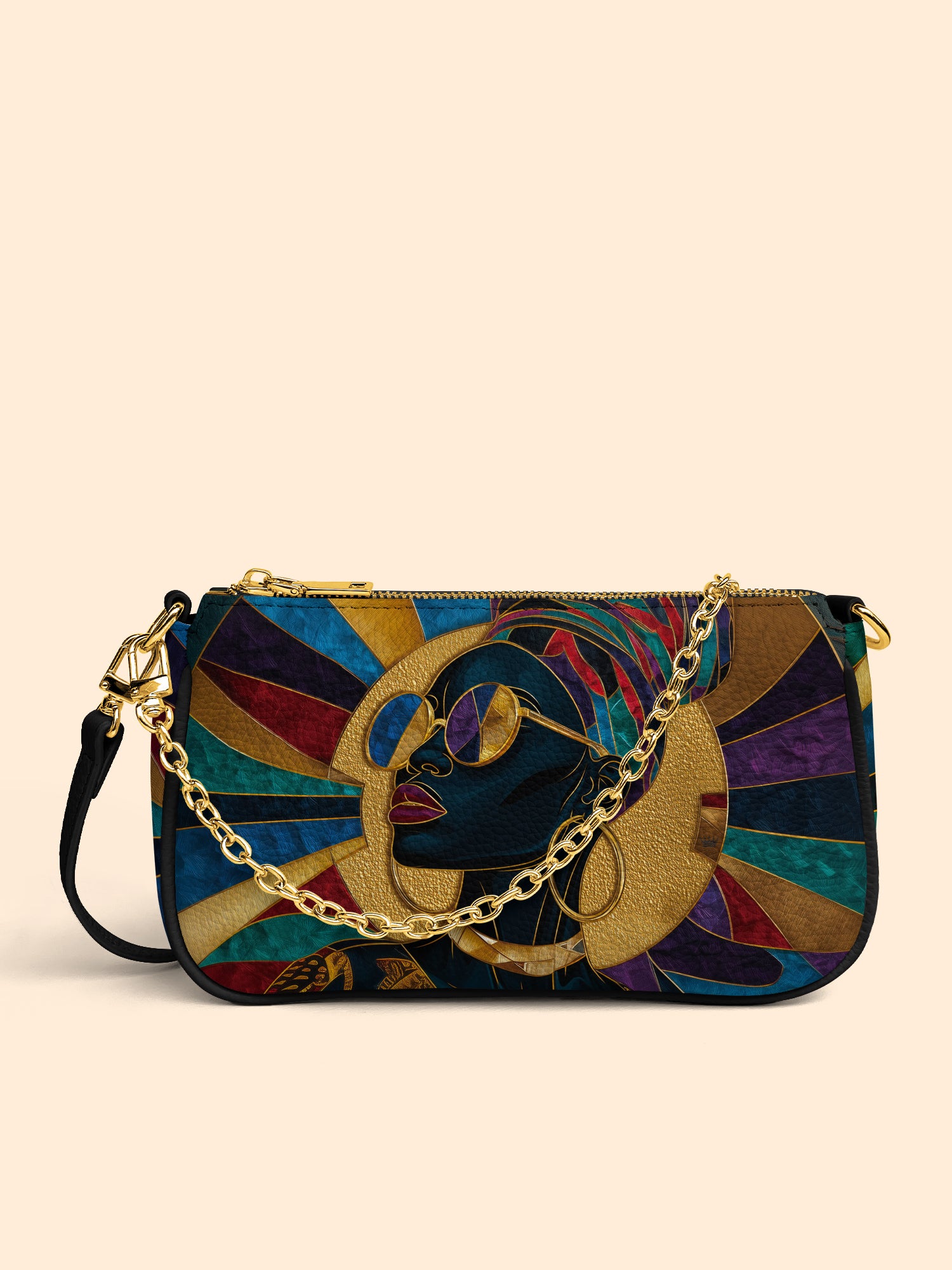 Crown of Light Classic Zip Pochette QR0XD420