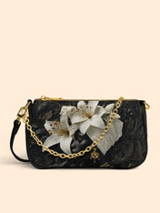 Ivory Lily Goddess Classic Zip Pochette QR0XD342