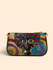 Afro Luxe Spiral Classic Zip Pochette QR0XD419