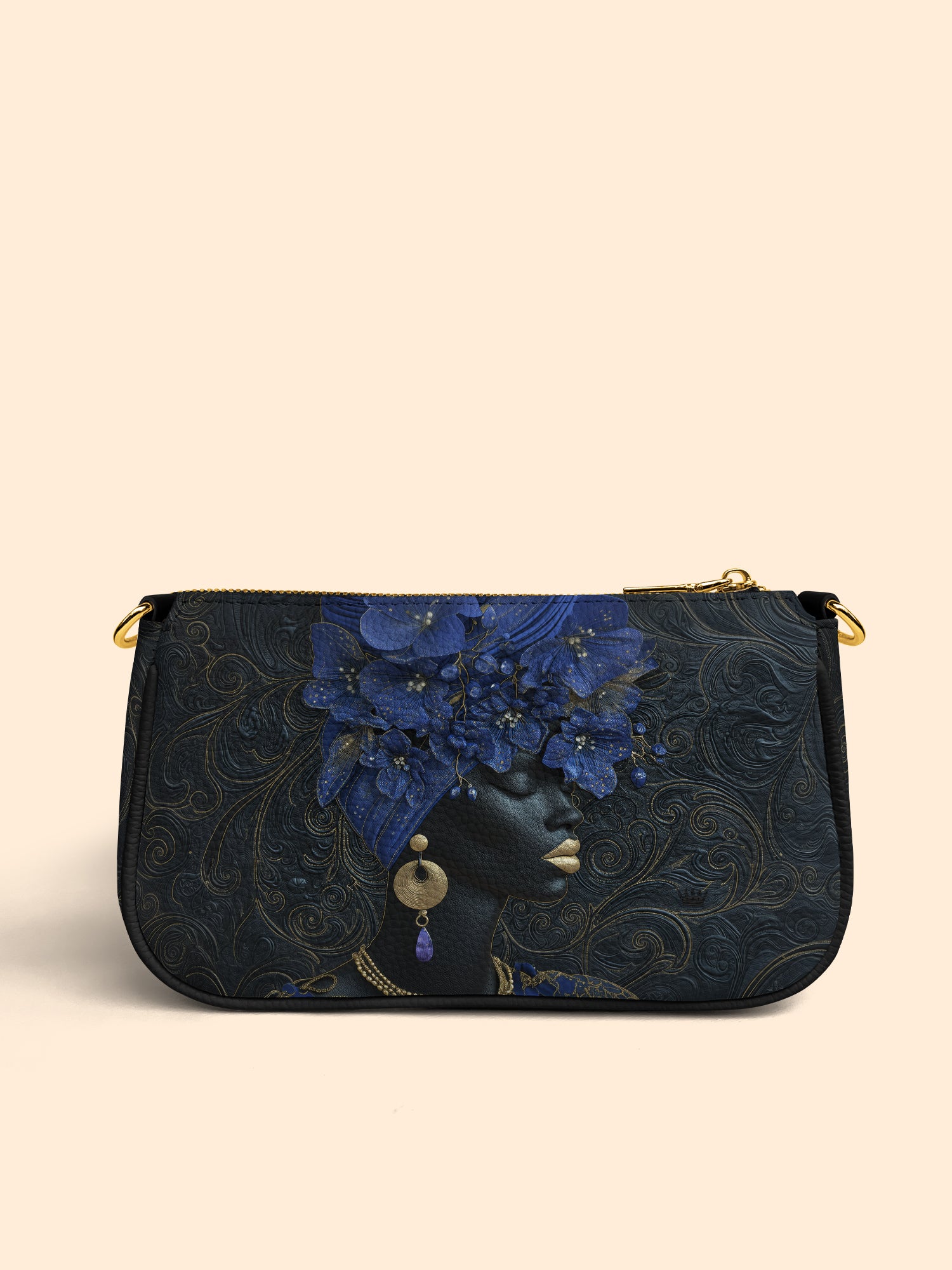 Bluebonnet Moon Empress Classic Zip Pochette QR0XD339