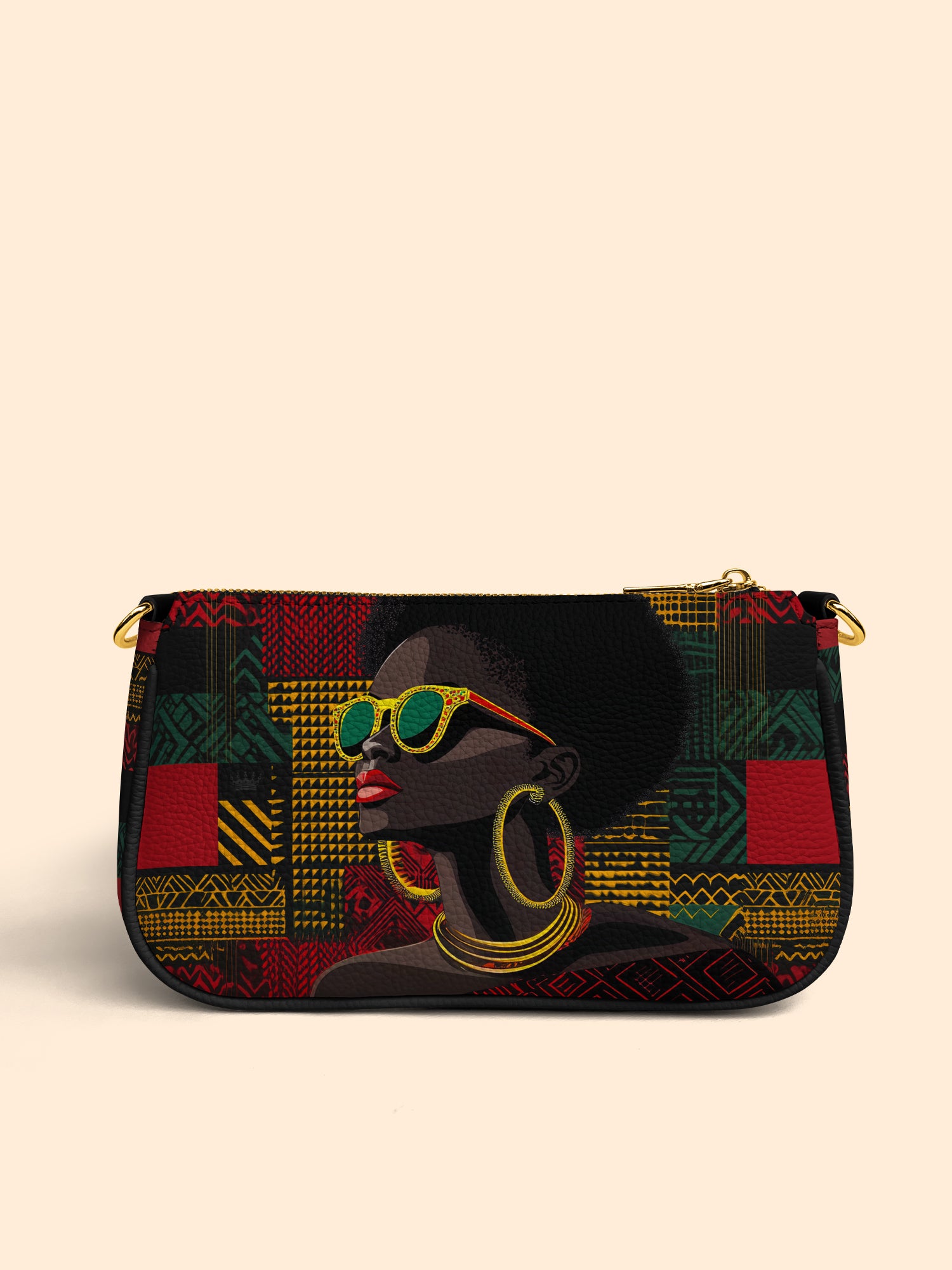 Golden Aura Classic Zip Pochette QR0XD380