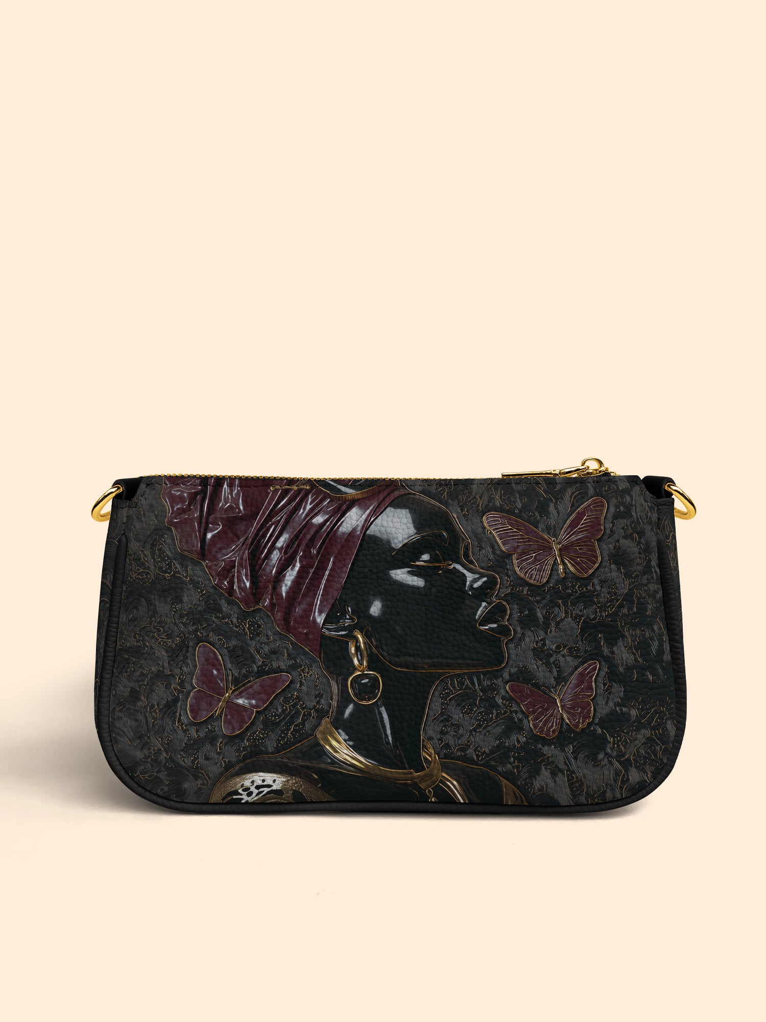 Belle Papillon Classic Zip Pochette QR0XD496