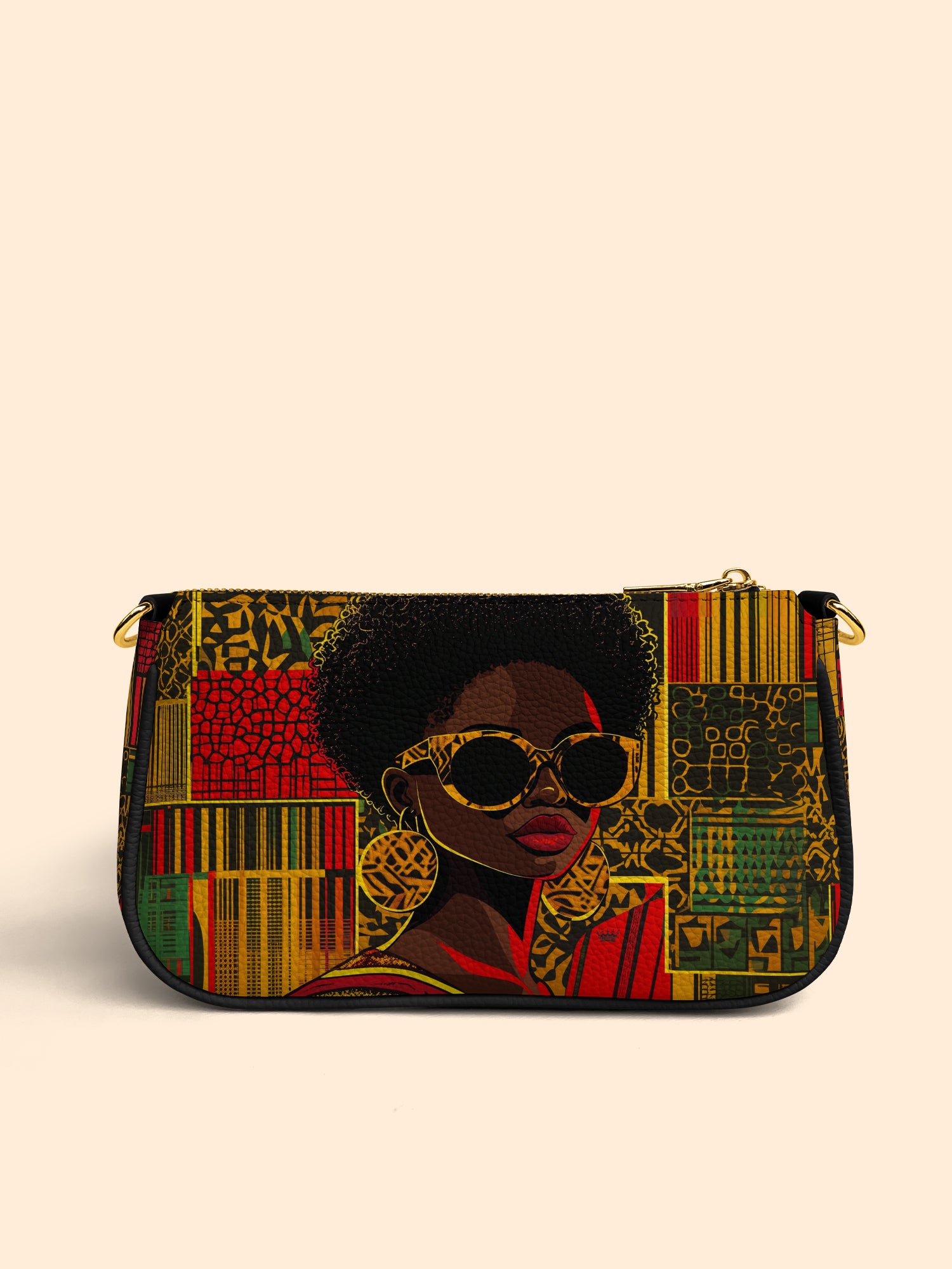 Crown Vibes Classic Zip Pochette QR0XD379