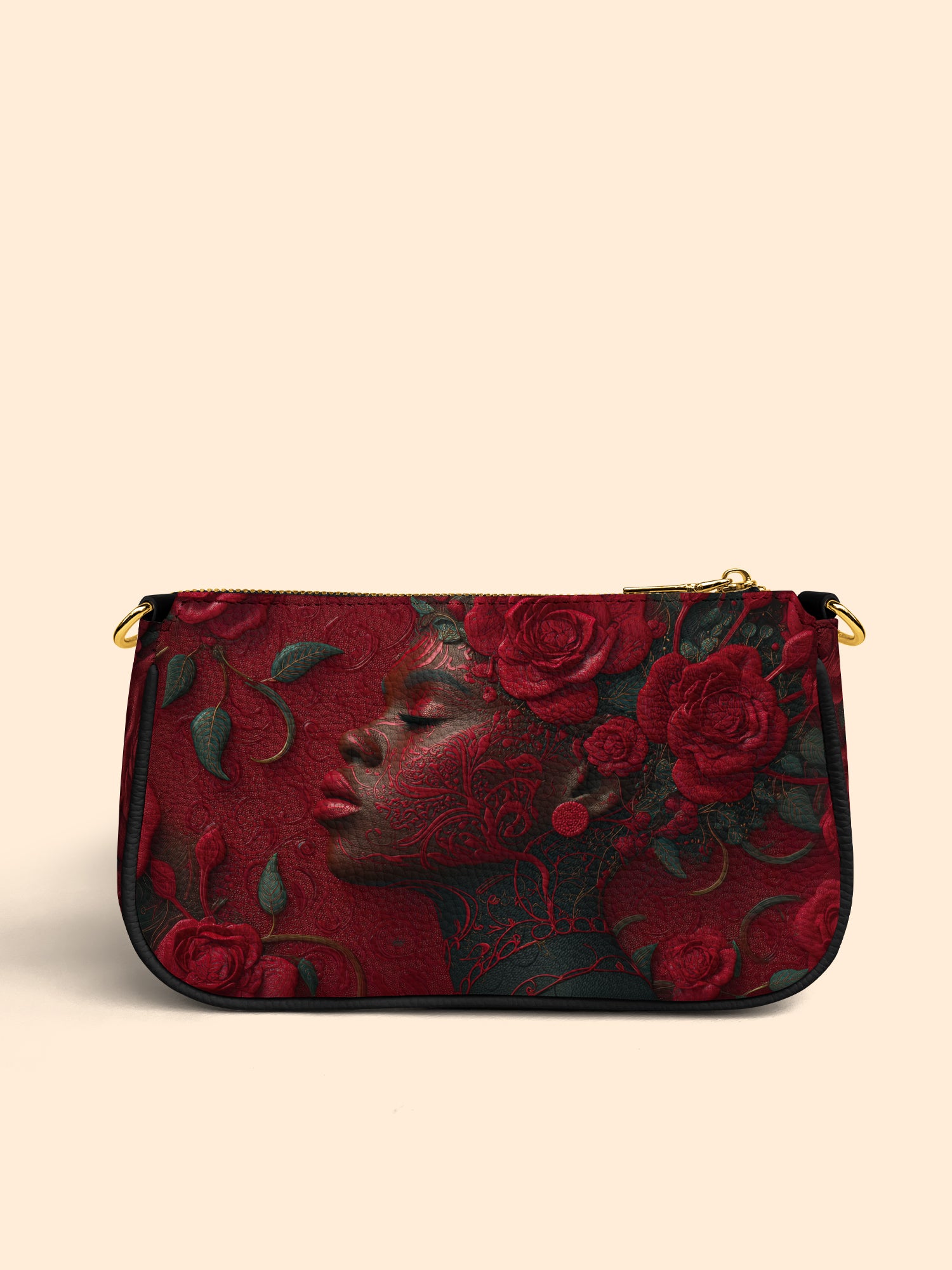 Rose Passion Classic Zip Pochette QR0HH135