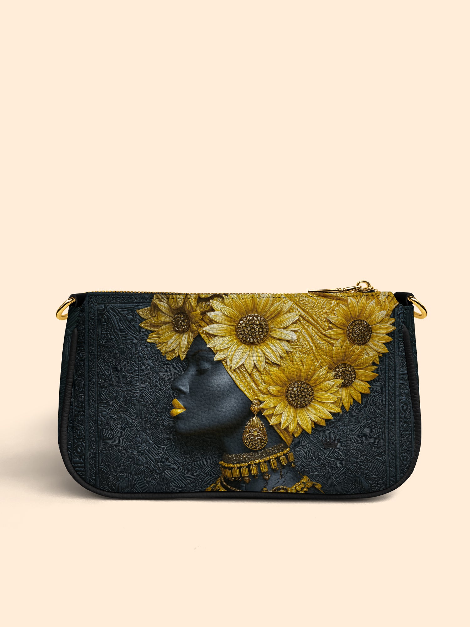 Sunflower Majesty Classic Zip Pochette QR0XD344
