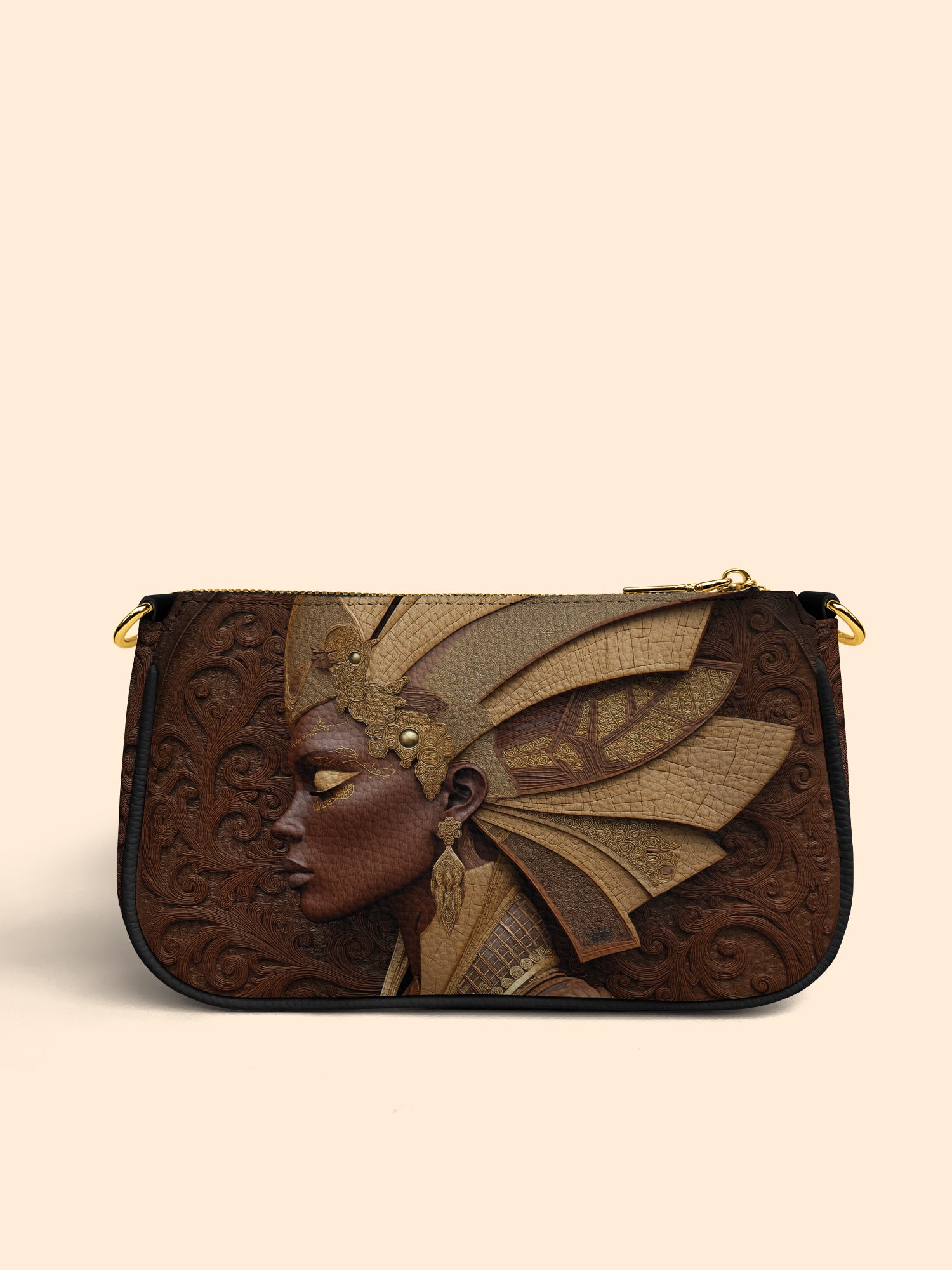 Briar Gold Classic Zip Pochette QR0XD400