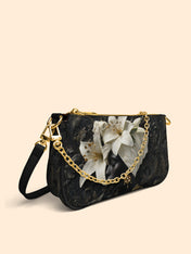 Ivory Lily Goddess Classic Zip Pochette QR0XD342