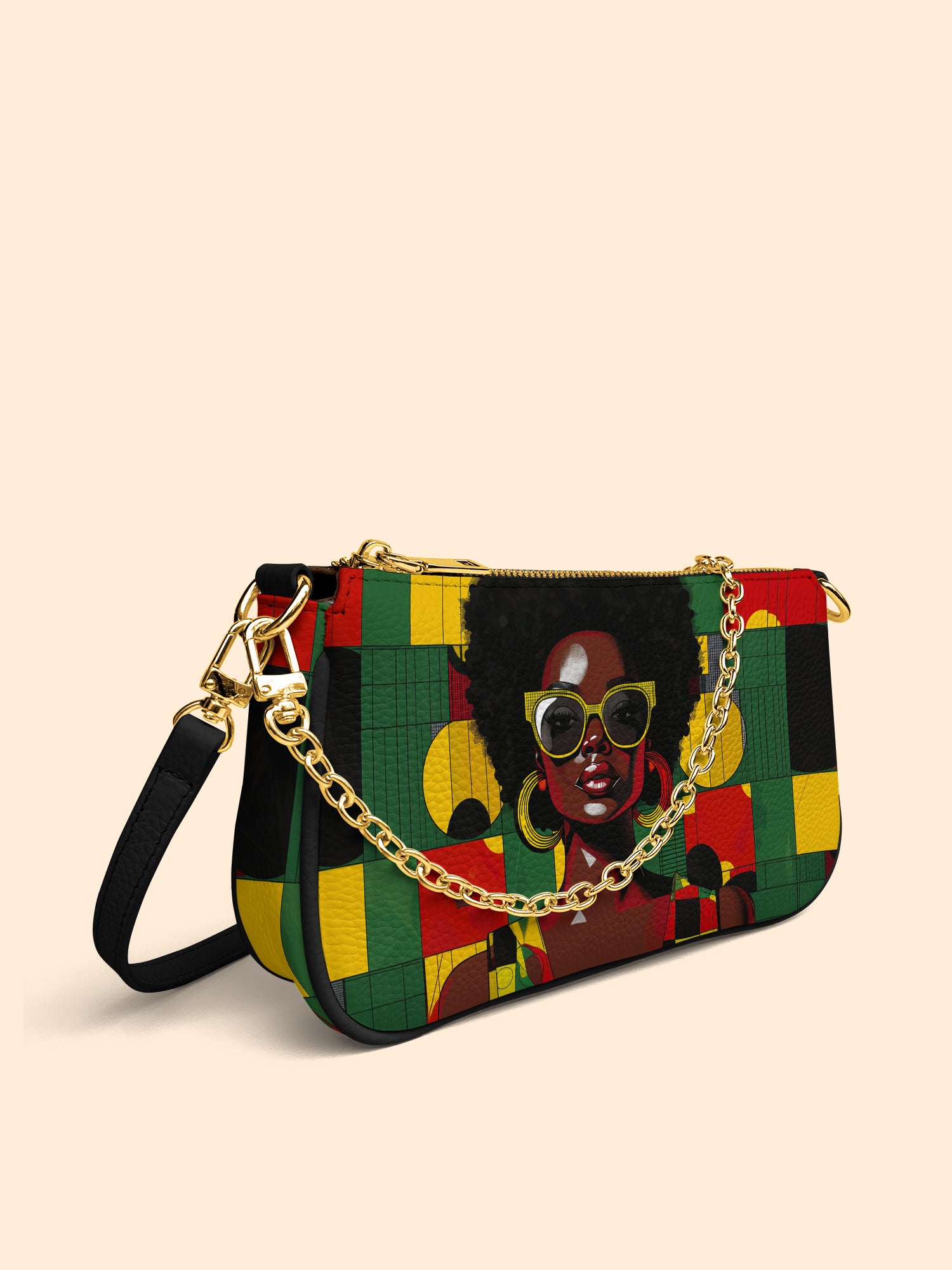 Fierce Glow Classic Zip Pochette QR0XD378