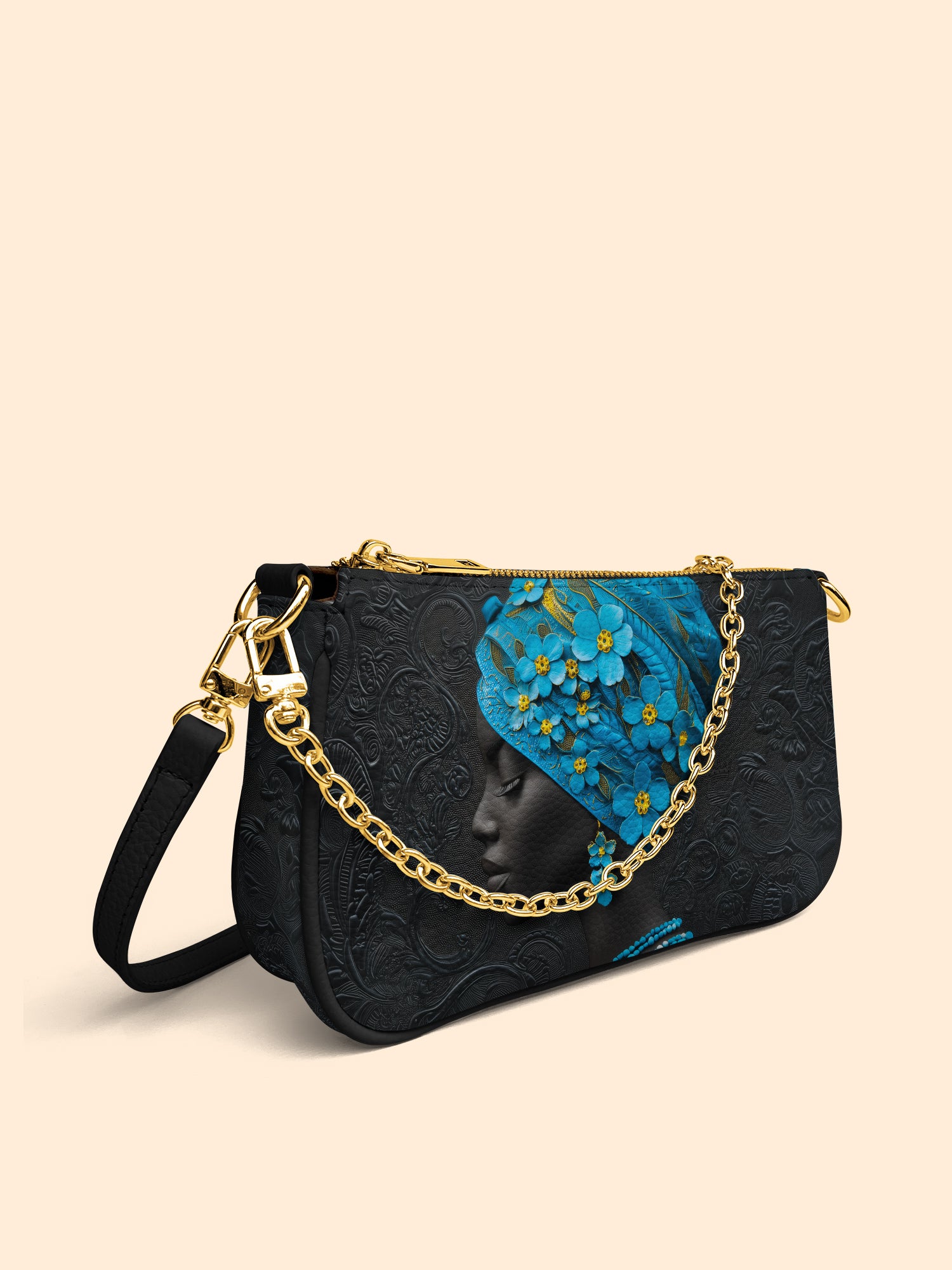 Myosotis Blossom Diva Classic Zip Pochette QR0XD343