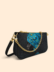Myosotis Blossom Diva Classic Zip Pochette QR0XD343