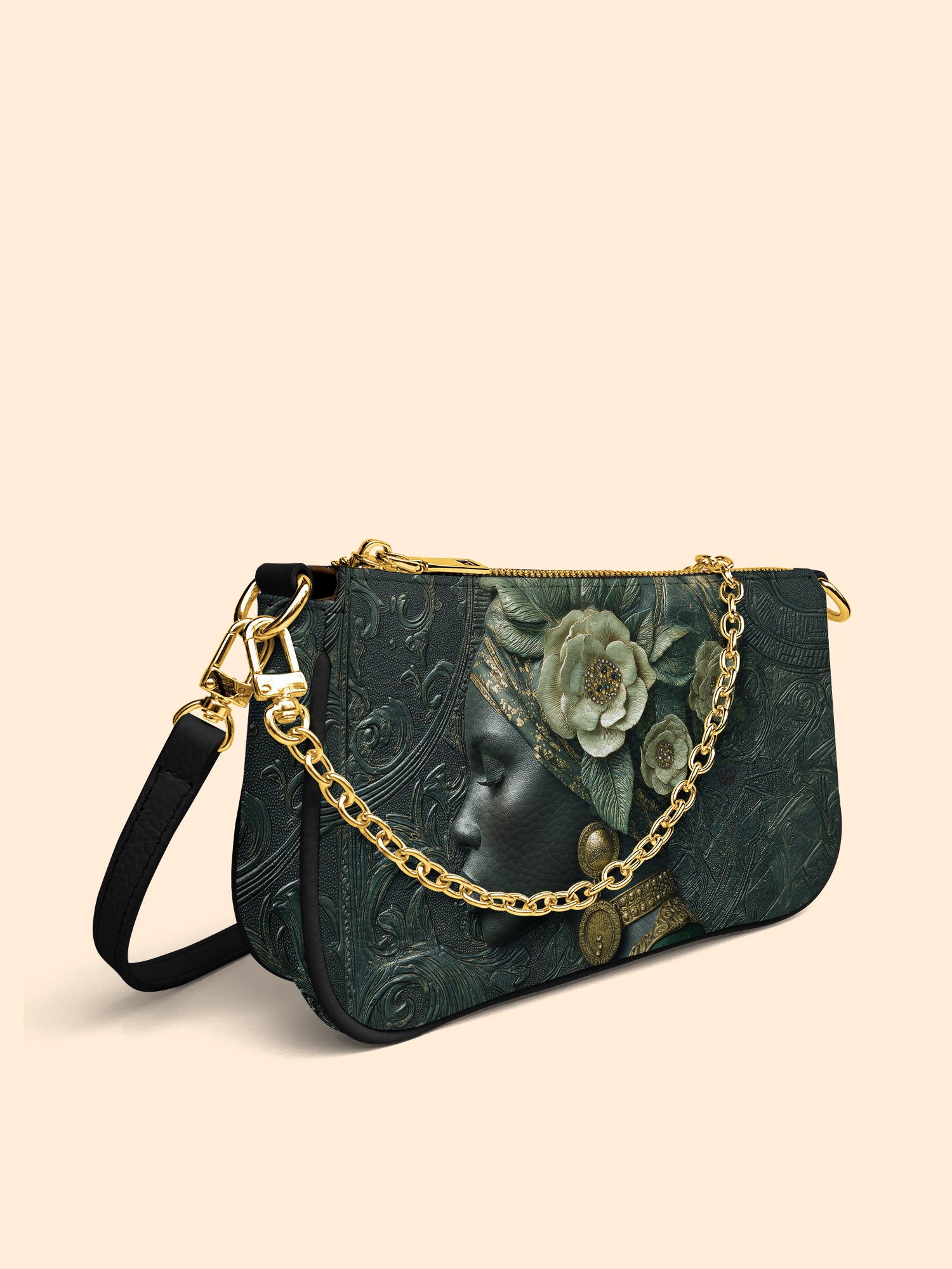 Emerald Cherokee Rose Classic Zip Pochette QR0XD341