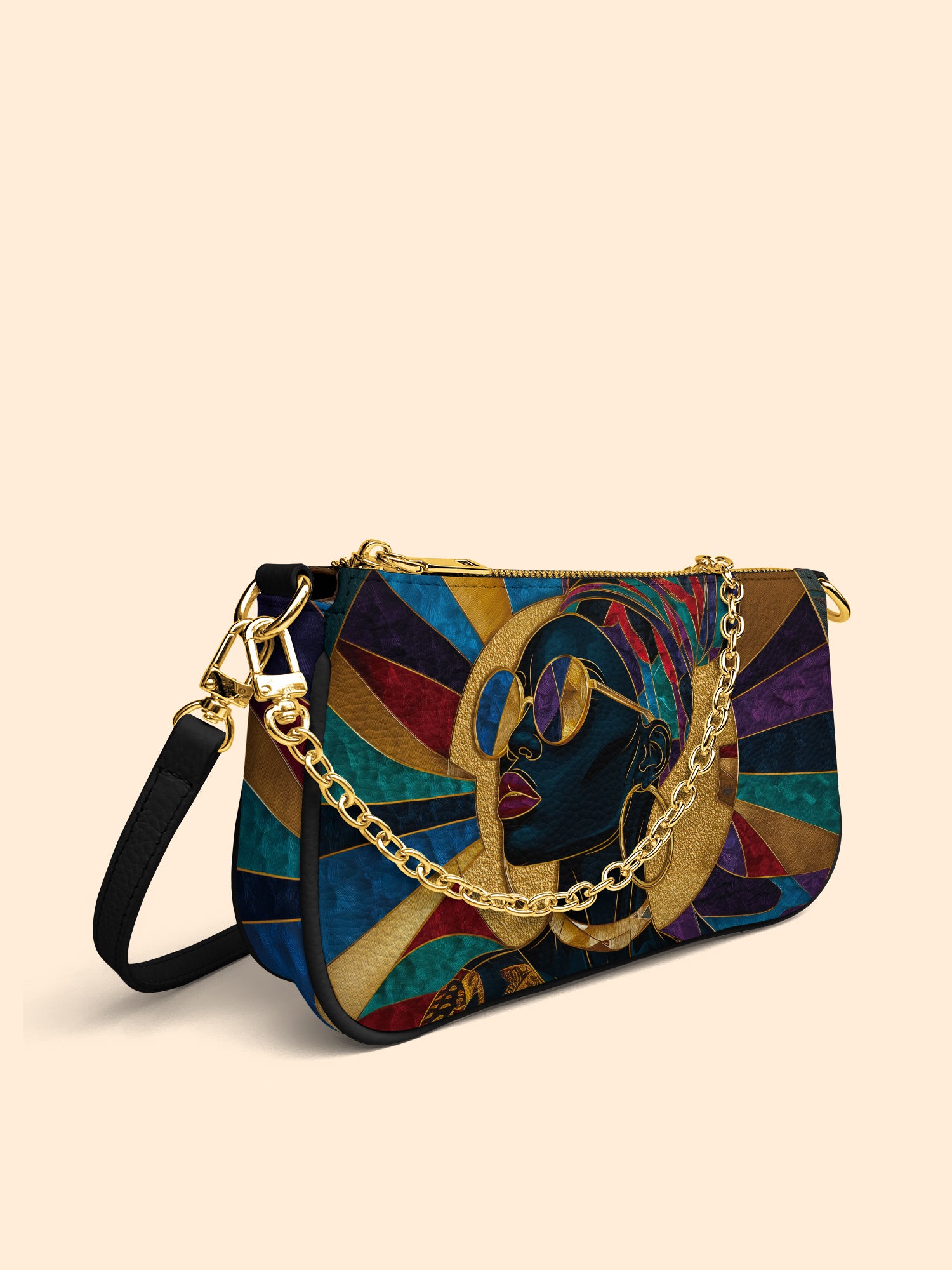 Crown of Light Classic Zip Pochette QR0XD420